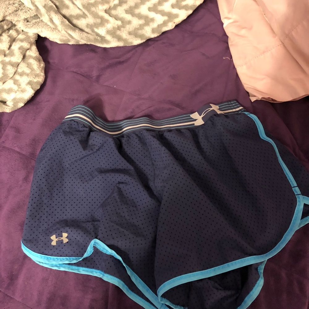 Navy Blue Running Shorts